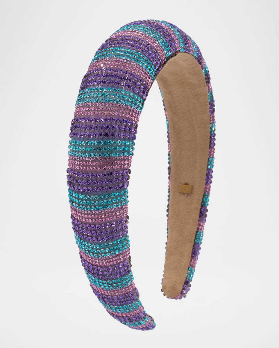 Girl's Puffy Crystal Headband